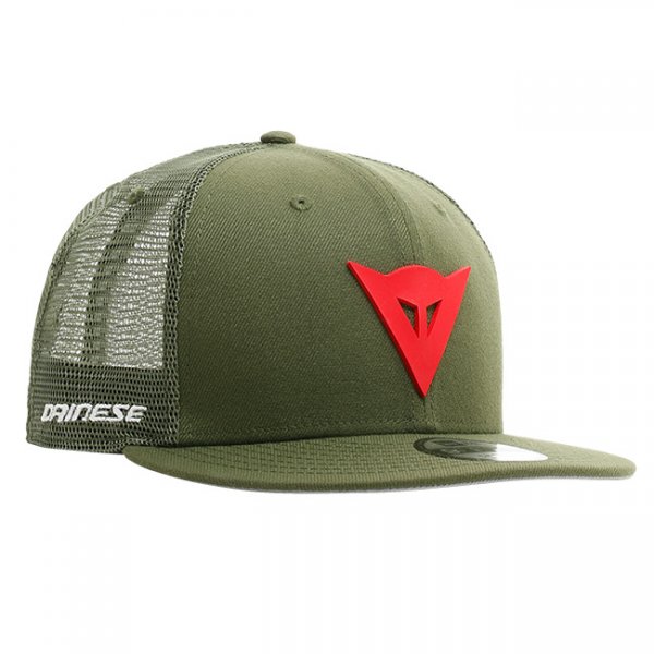 다이네즈 DAINESE 9FIFTY TRUCKER SNAPBACK CAP (GREEN/RD)